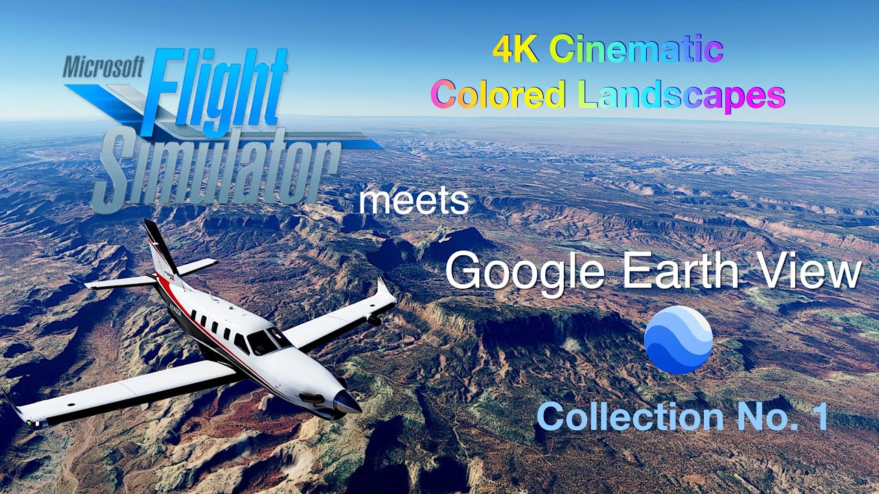 Google Earth uçuş simülatörü