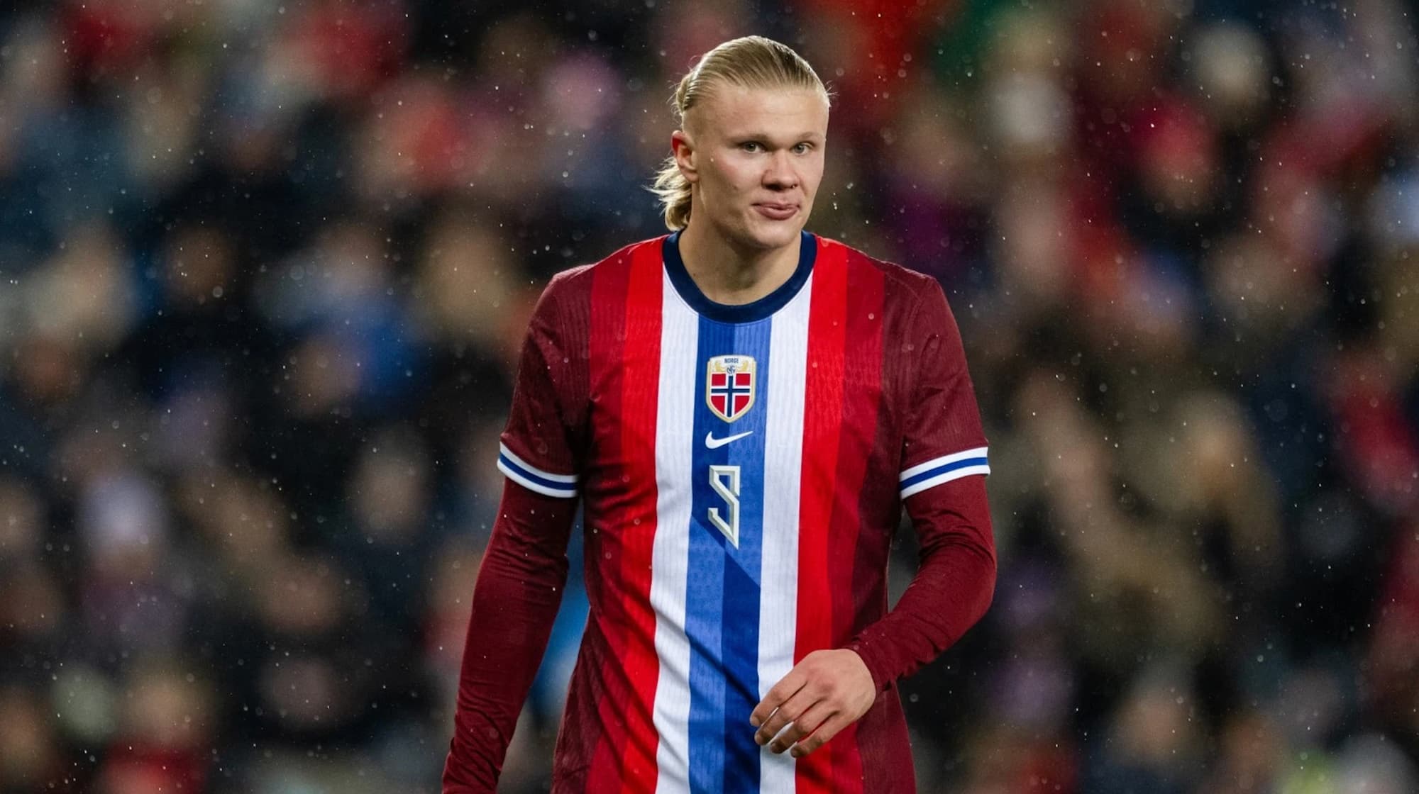 Erling Haaland Viking kostümüyle