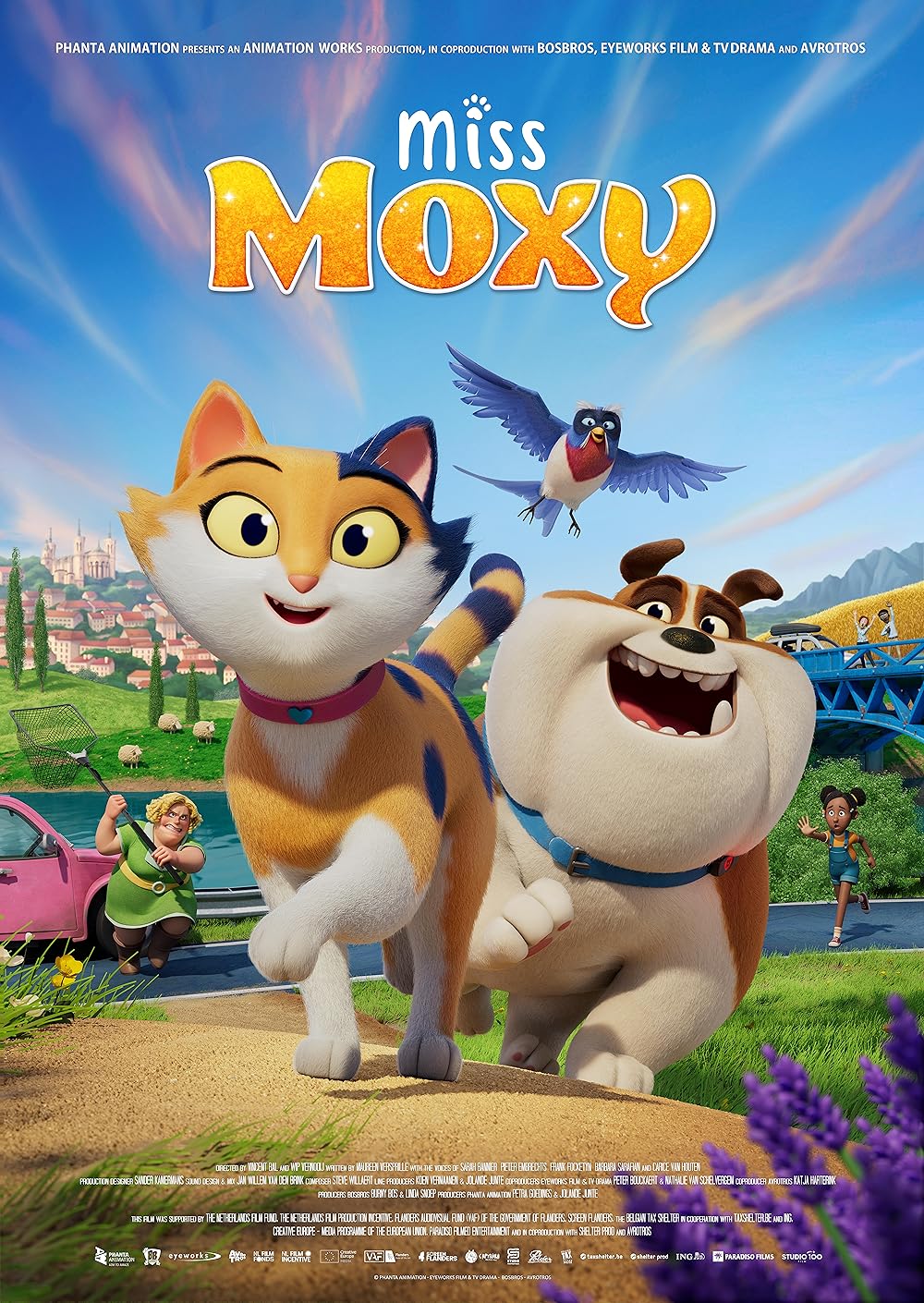 Cesur Kedi Moxy Afişi