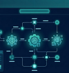 Open Design AI tasarım aracı minimalist arayüz illüstrasyonu