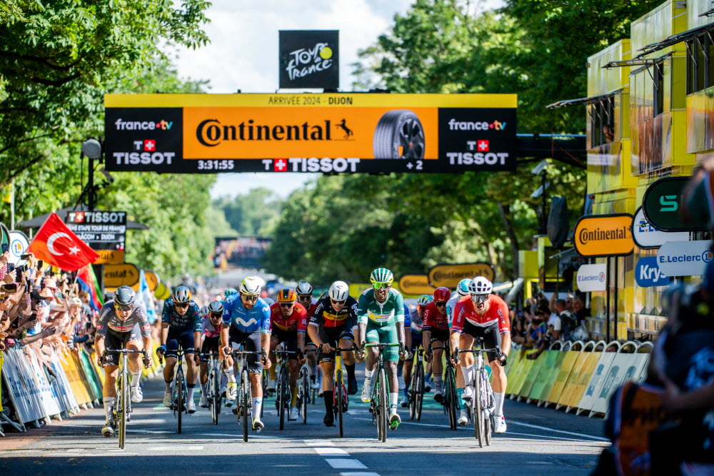 Tour de France finiş koridoru