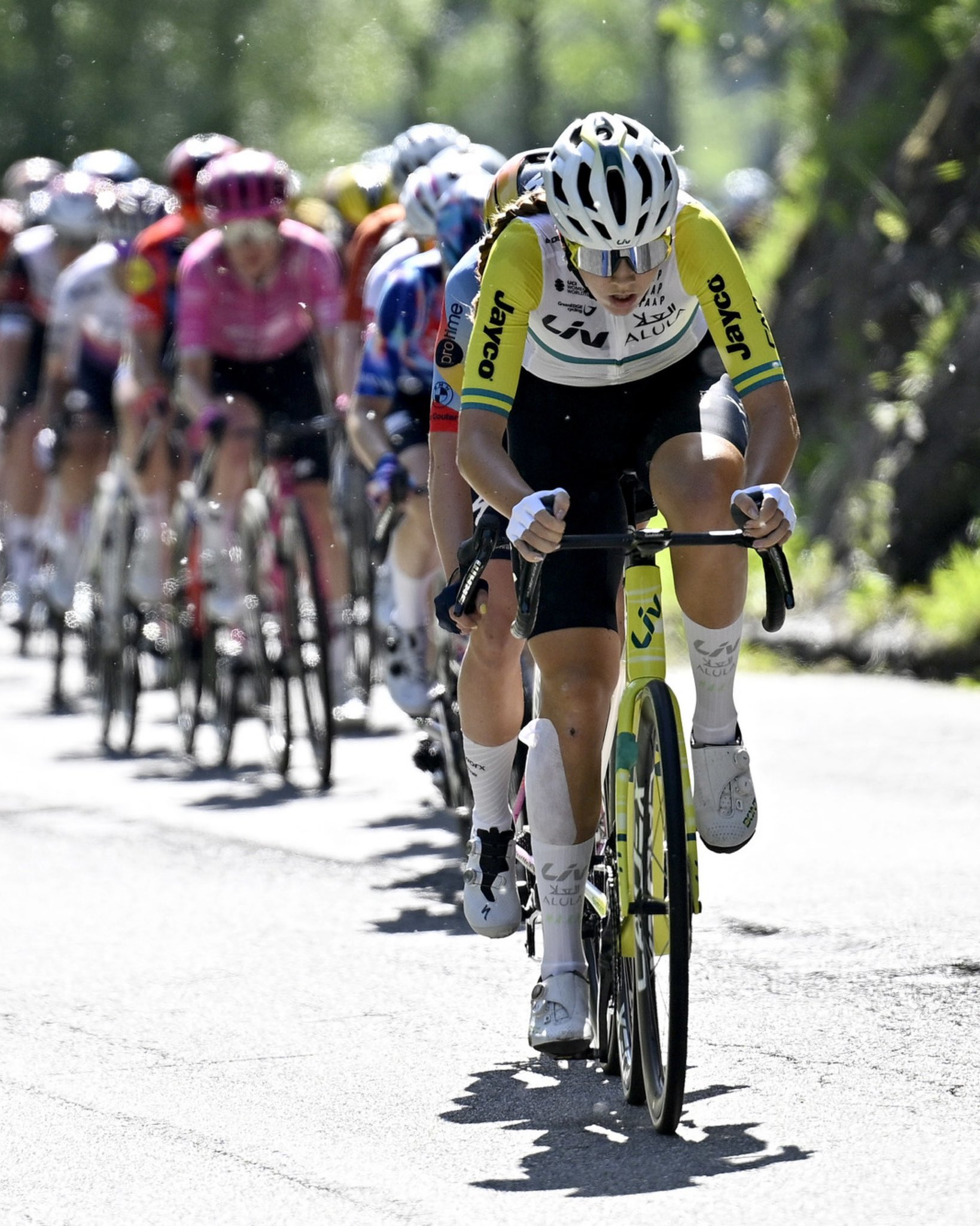 Tour de Suisse 2026 - Dağ etaplarında peloton