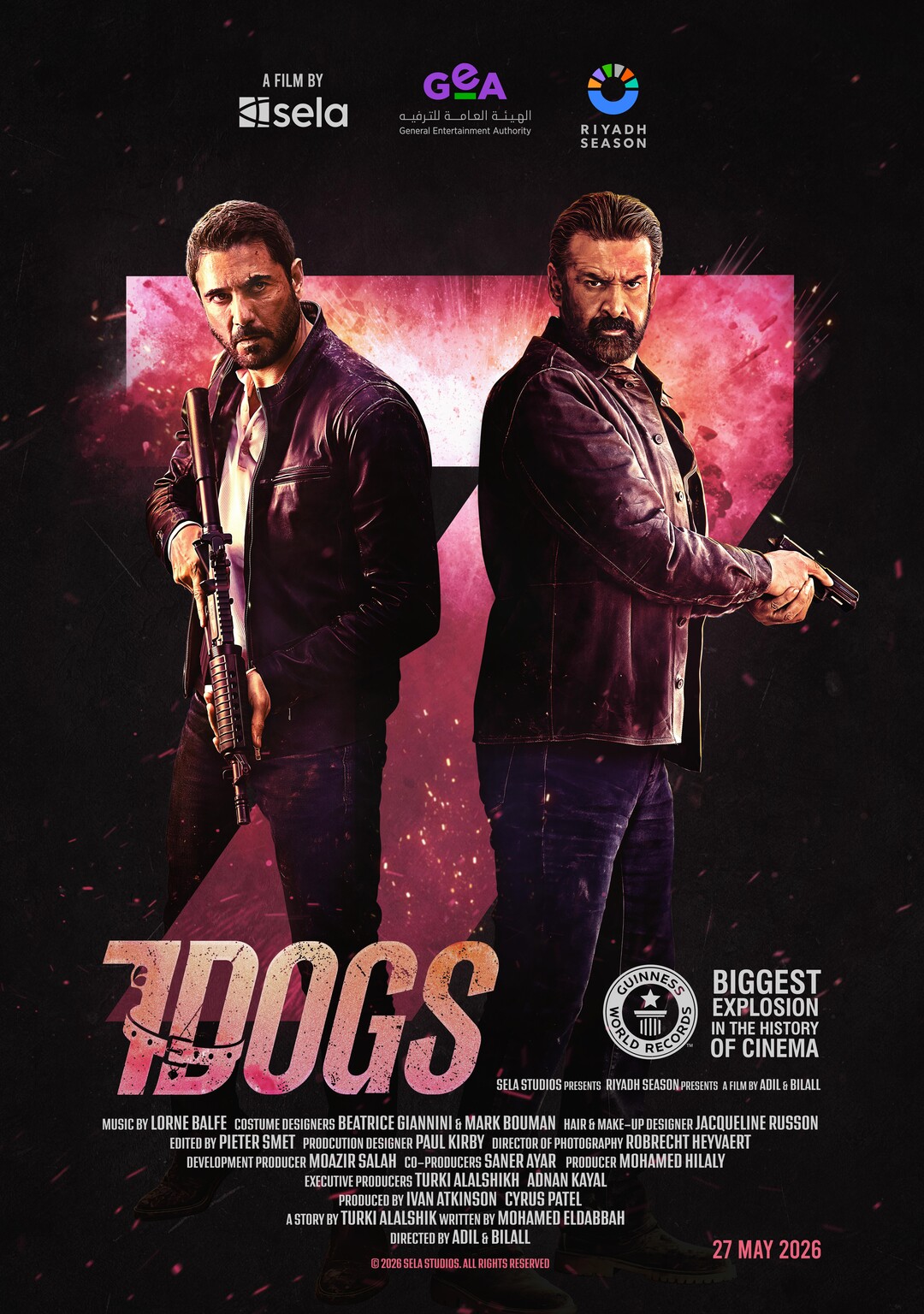 7 Dogs film afişi