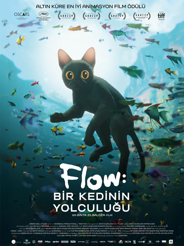 Flow: Bir Kedinin Yolculuğu film afişi