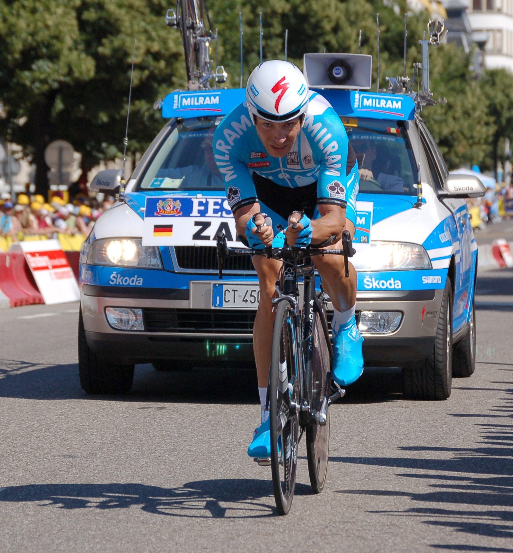 Tour de France 2006'dan Milram bisikletçisi