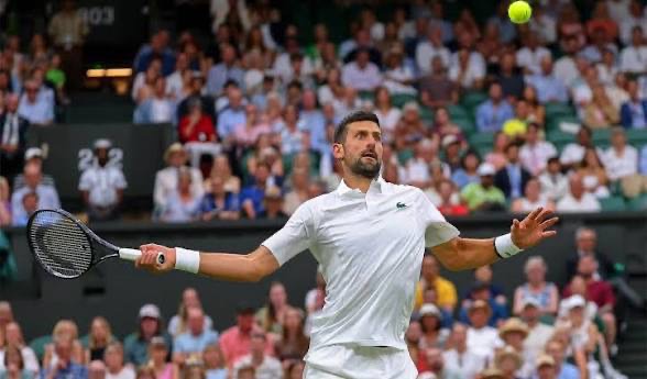 Novak Djokovic Wimbledon'da