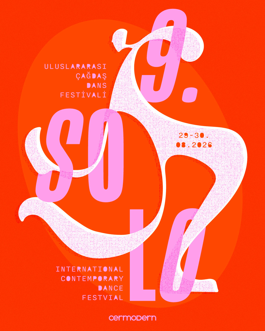 CerModern 9. SOLO Çağdaş Dans Festivali afişi