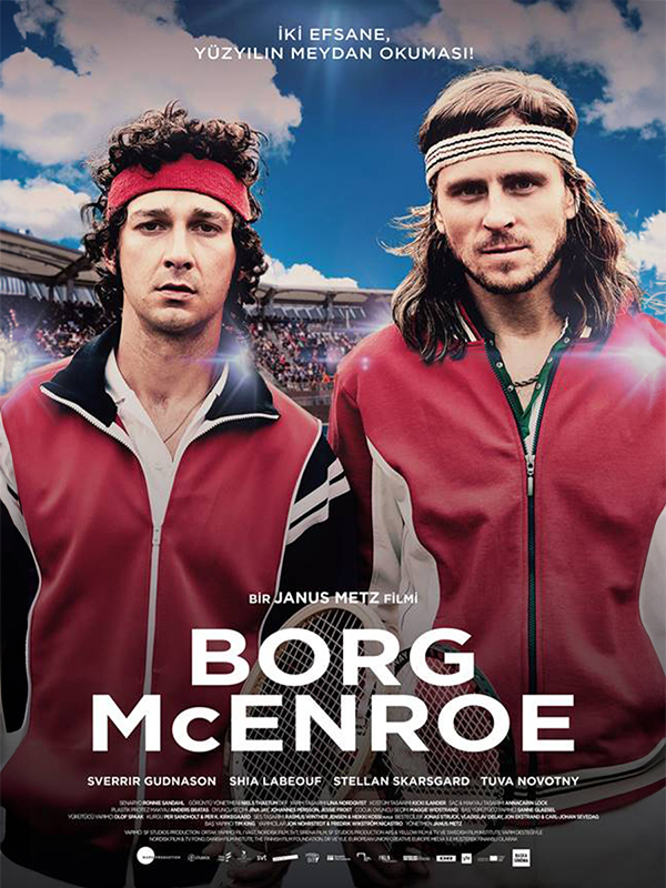 Borg McEnroe Kadıköy Sineması gösterimi afişi
