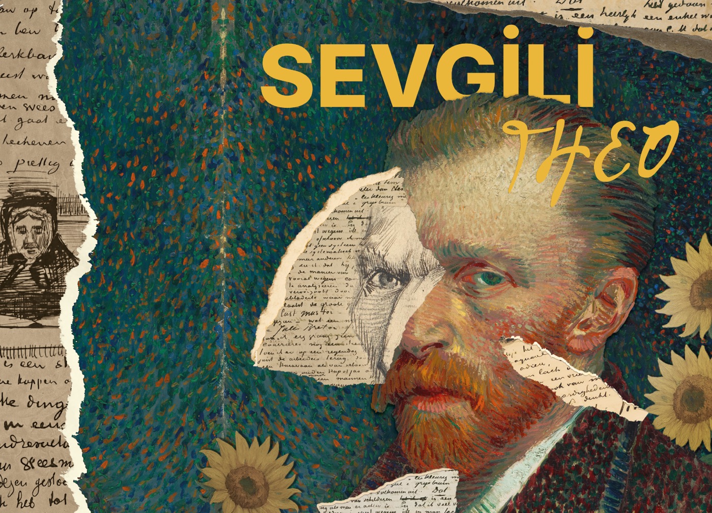 CerModern'de açılan Sevgili Theo sergisinin Van Gogh temalı görseli