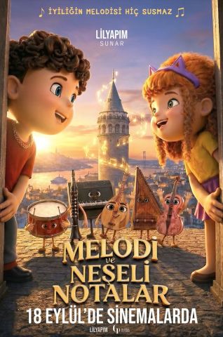 Melodi ve Neşeli Notalar afişi