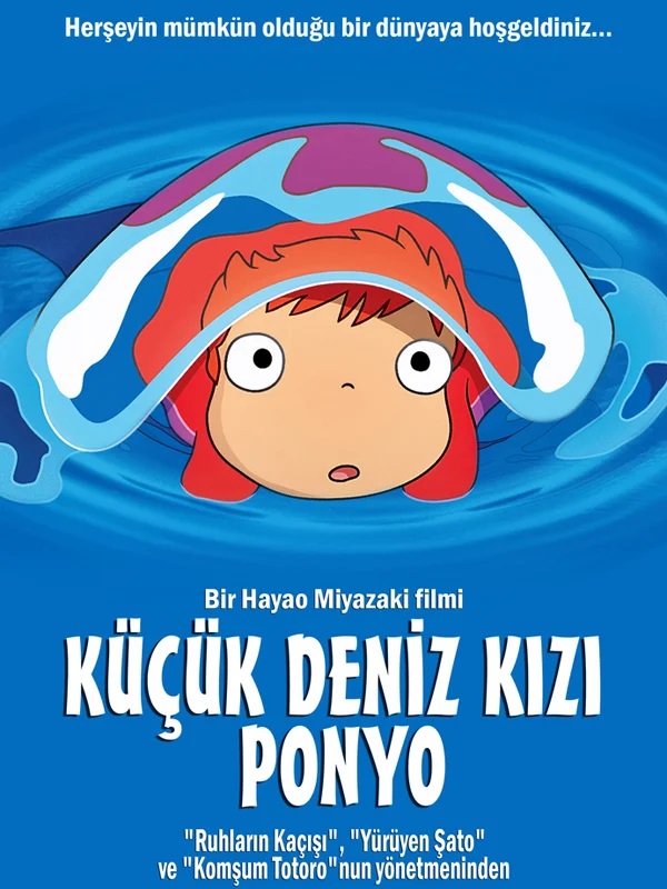 Küçük Deniz Kızı Ponyo film afişi