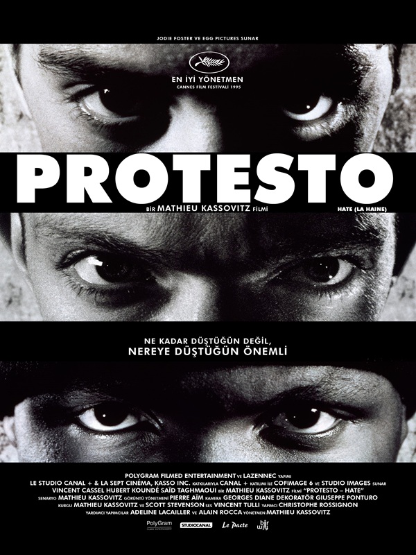 Protesto La Haine film afişi