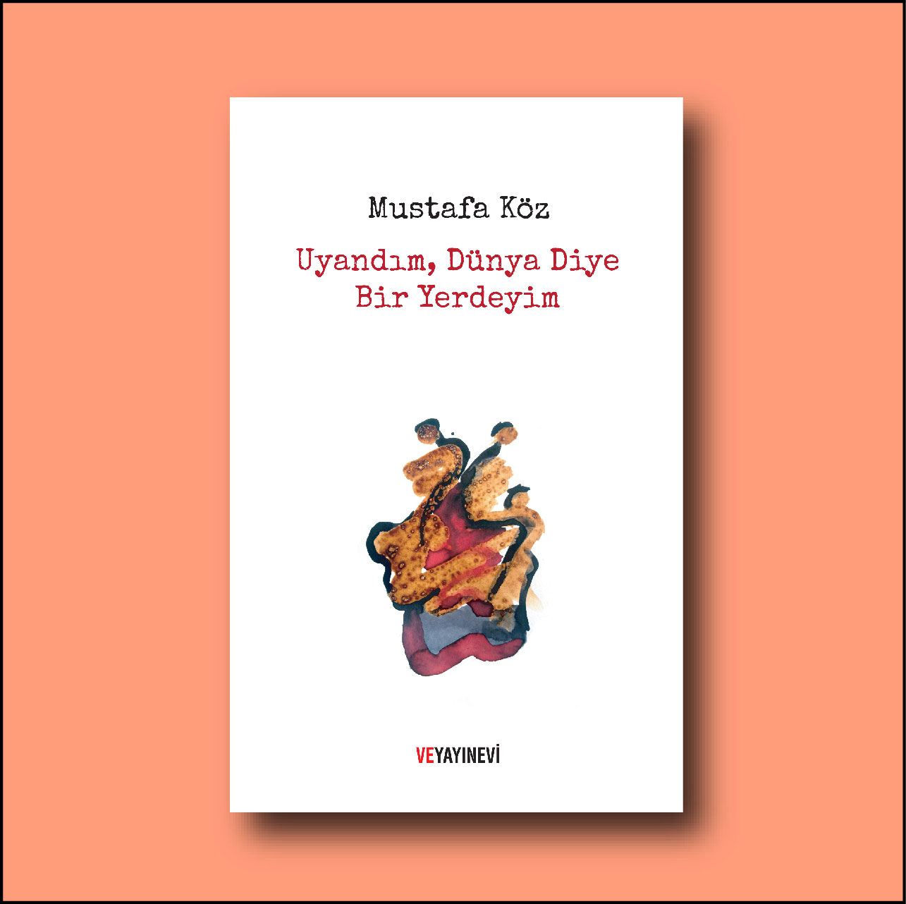 Uyandım, Dünya Diye Bir Yerdeyim kitap kapağı